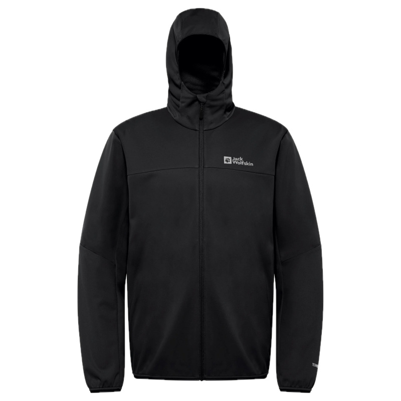 JACK WOLFSKIN Feldberg Hoody M Black