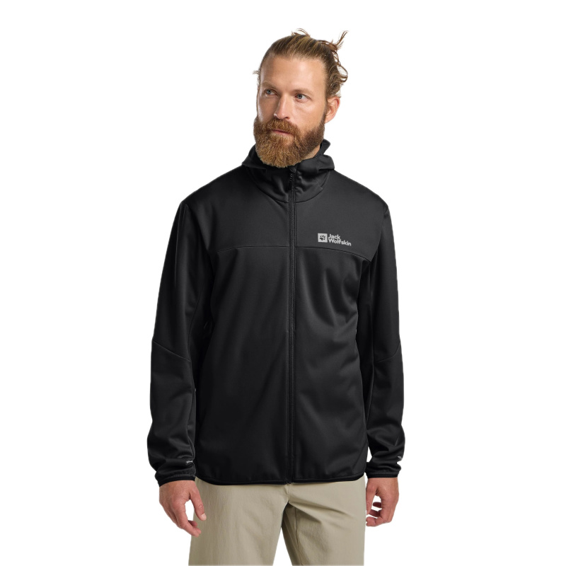 JACK WOLFSKIN Feldberg Hoody M Black