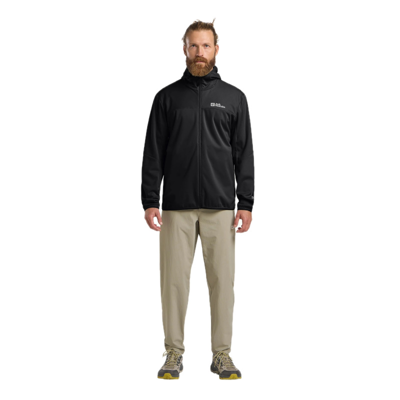JACK WOLFSKIN Feldberg Hoody M Black