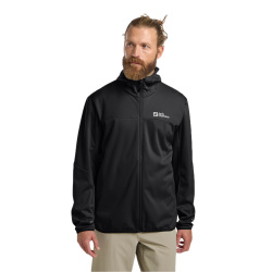 JACK WOLFSKIN Feldberg Hoody M Black