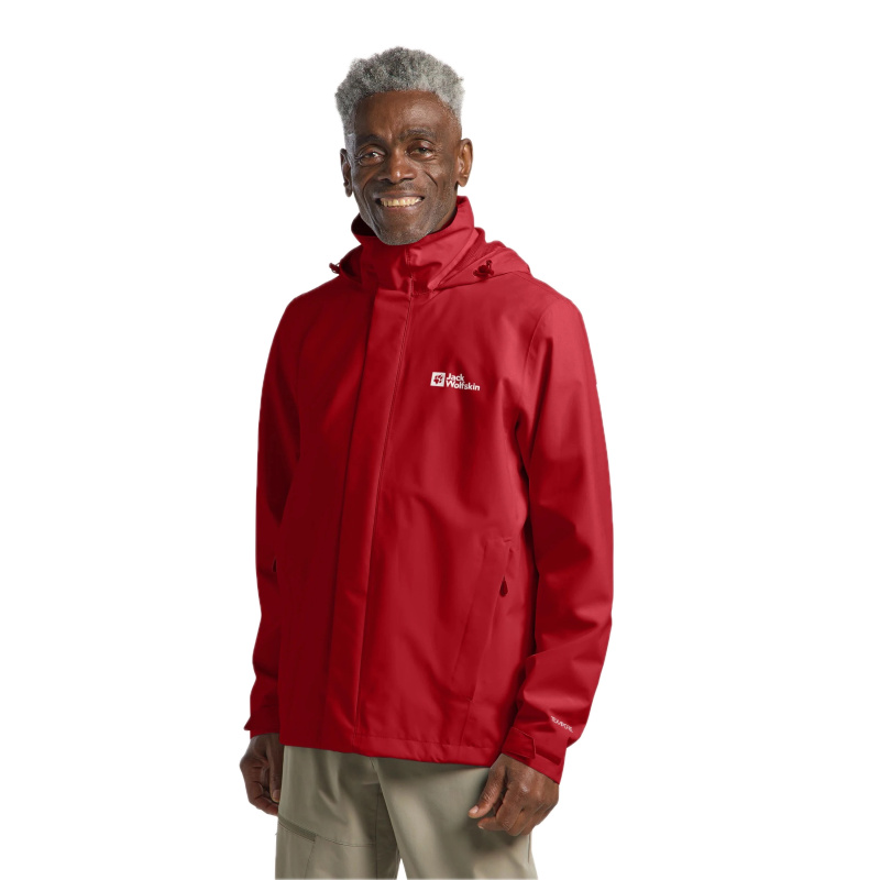 JACK WOLFSKIN Trailtime 2l Jkt M Adrenaline Red