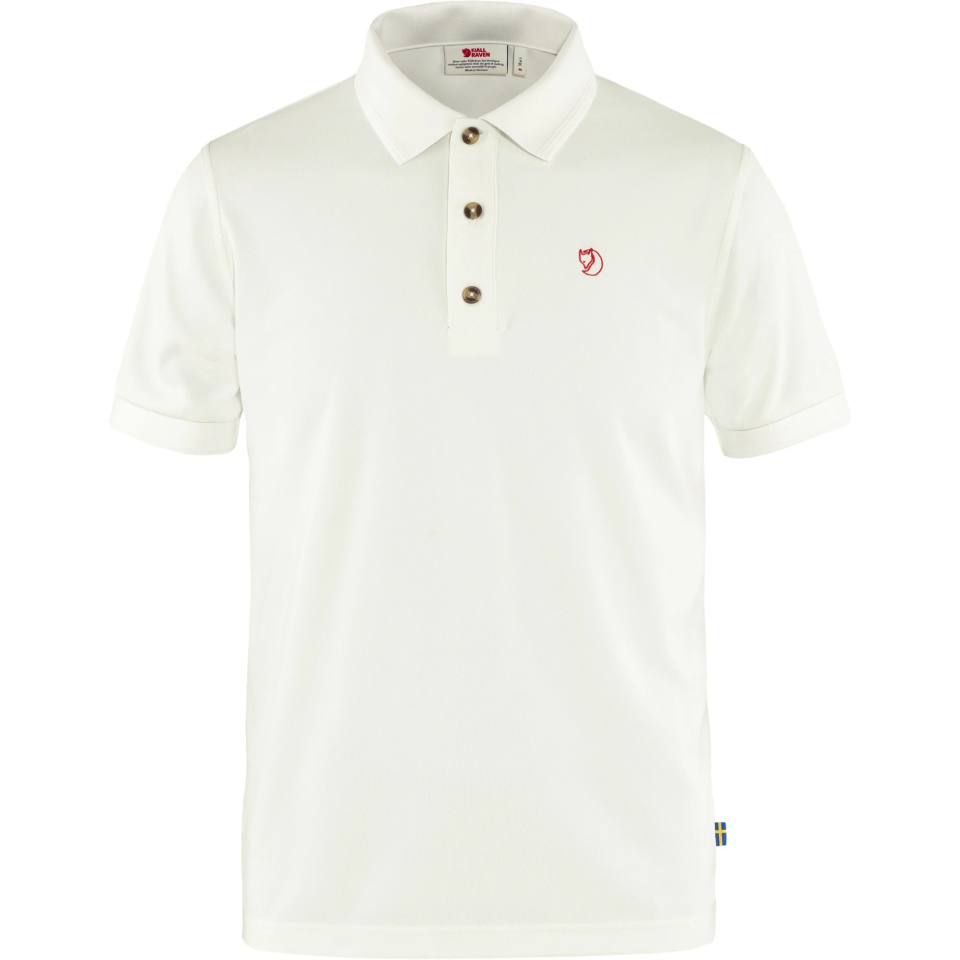 FJÄLLRÄVEN Crowley Pique Shirt M White L
