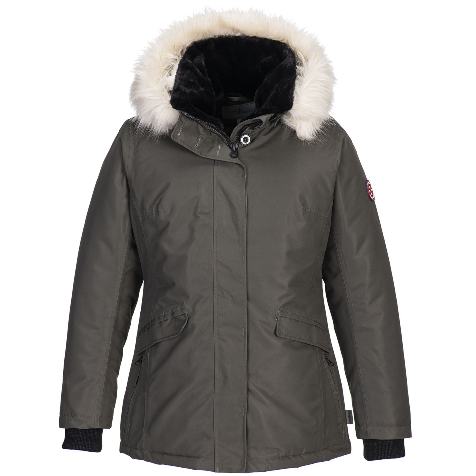 BLUE WAVE Jacke Lisa mti Kapuze Oliv