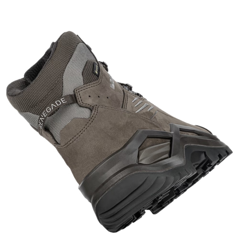 LOWA Renegade EVO GTX MID W EXTRA BREIT Espresso/ Seegras