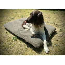 HUBERTUS Faserpelz Hundedecke 95x140cm Oliv