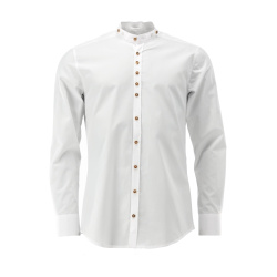 OS TRACHTEN Herrenhemd 1/1 Arm Slim Fit Weiß