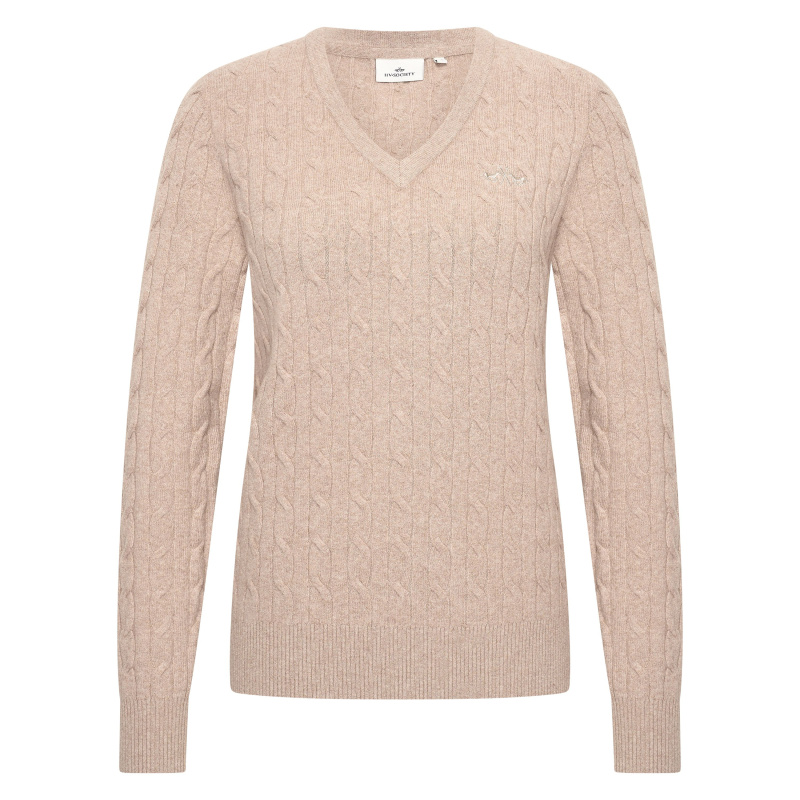 HV-SOCIETY Pullover HVS-Celia Light Taupe
