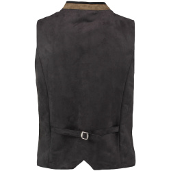 OS TRACHTEN Herrenweste 3 Leistentaschen Anthrazit