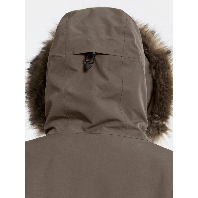 DIDRIKSONS Erika Damen Parka 3 Mocha Brown
