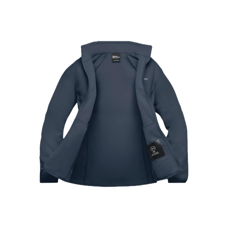 JACK WOLFSKIN Moonrise Fz W Fleecejacke Damen Midnight Sky