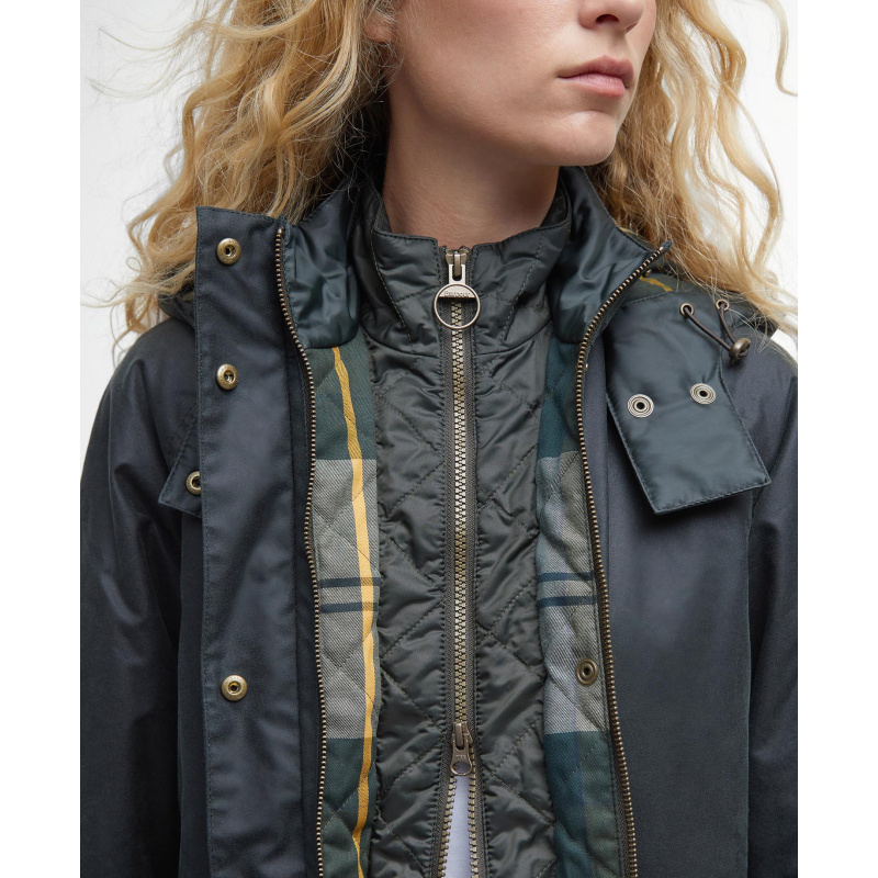 BARBOUR Wachsjacke Cannich Sage