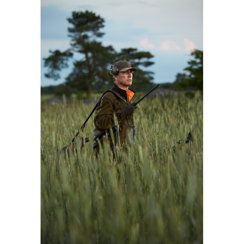 HÄRKILA Kamko Fleecejacke Hunting Green/ Orange Blaze