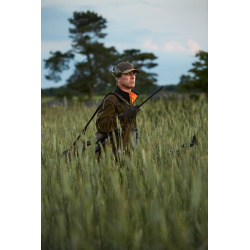 HÄRKILA Kamko Fleecejacke Hunting Green/ Orange Blaze