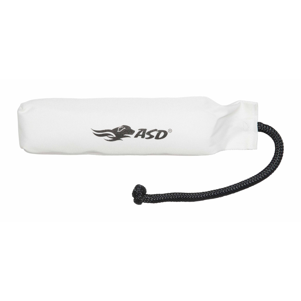 ASD Hunde Canvas Bumper 3" Weiß