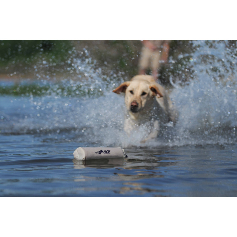 ASD Hunde Canvas Bumper 3" Weiß