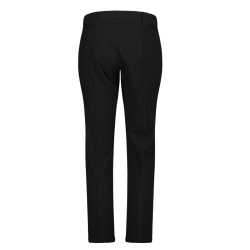 CMP Damen Hose aus Softshell mit sichtbarer Naht vorne Schwrarz