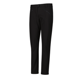 CMP Damen Hose aus Softshell mit sichtbarer Naht vorne Schwrarz