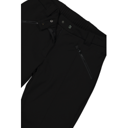 CMP Damen Hose aus Softshell mit sichtbarer Naht vorne Schwrarz