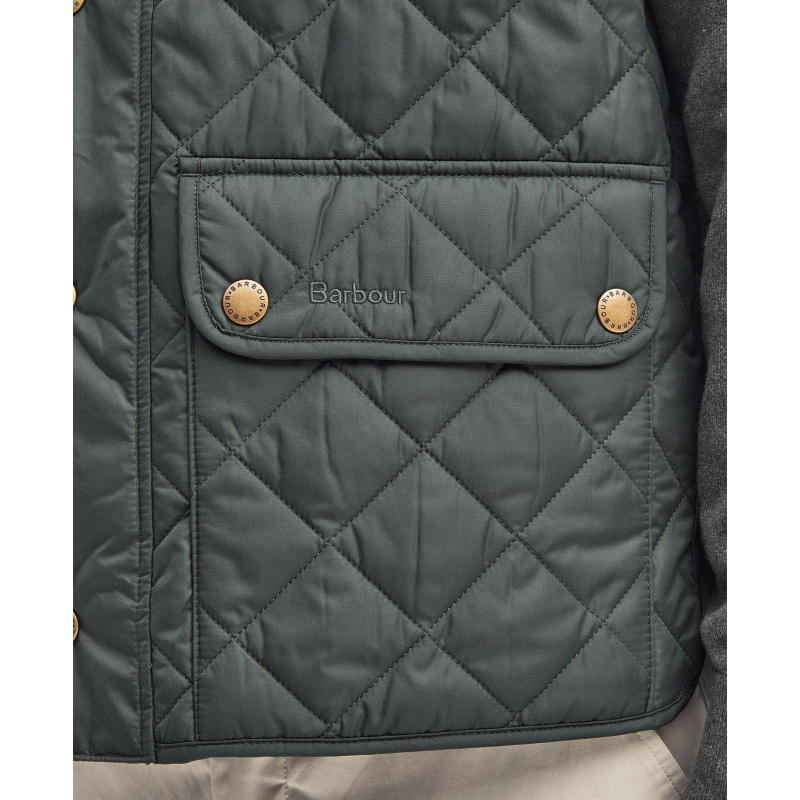BARBOUR New Lowerdale Weste Olive Sage