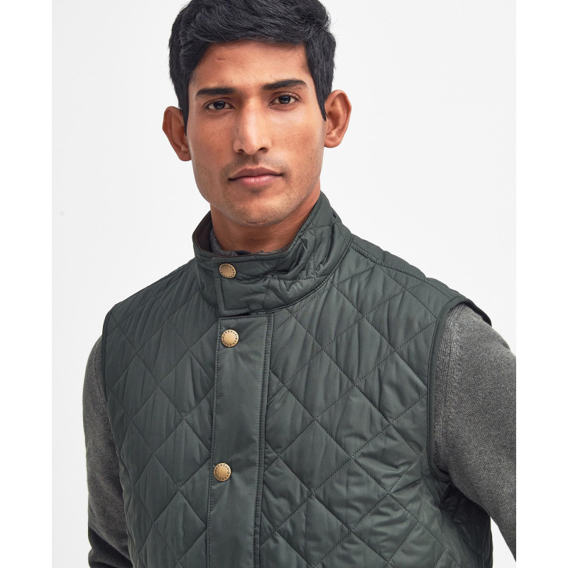 BARBOUR New Lowerdale Weste Olive Sage