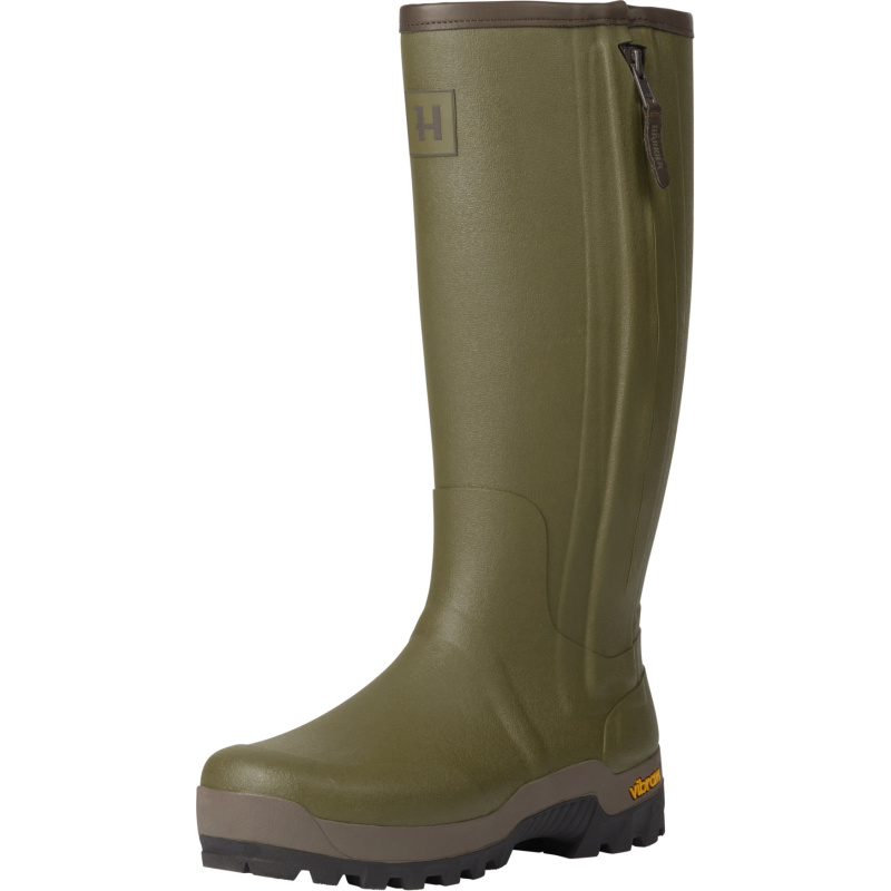 HÄRKILA Forest Zip Gummistiefel Dark olive