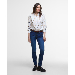 BARBOUR Bluse Brambles Bird Print