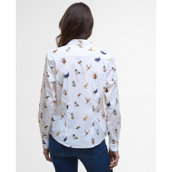 BARBOUR Bluse Brambles Bird Print