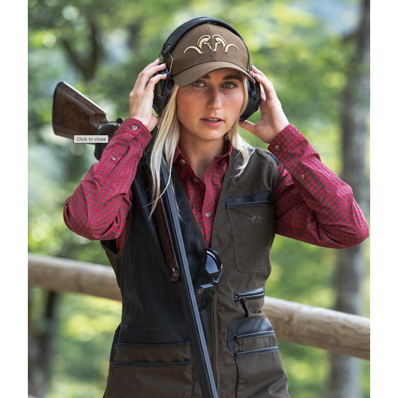 BLASER Damen Stretch Bluse Sergia Rot