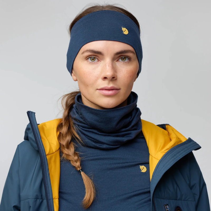 FJÄLLRÄVEN Bergtage Merino Neck Gaiter Black