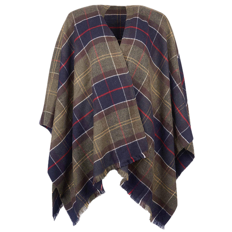 BARBOUR Schal Staffin Tartan Serape