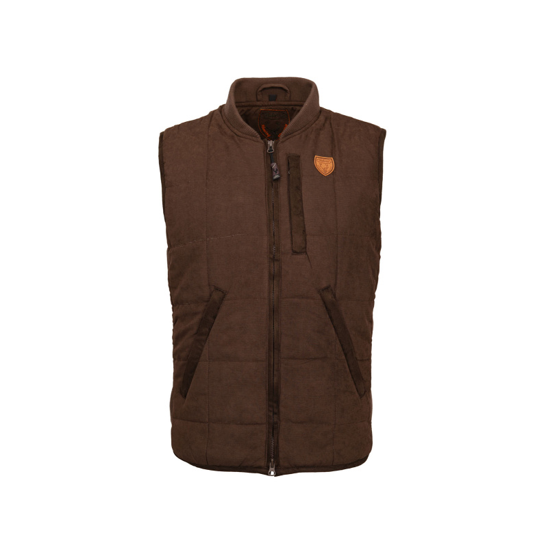 HUBERTUS Jagdweste Oliv