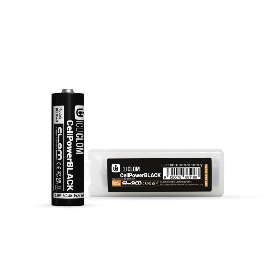 ICU CellPower BLACK 18650