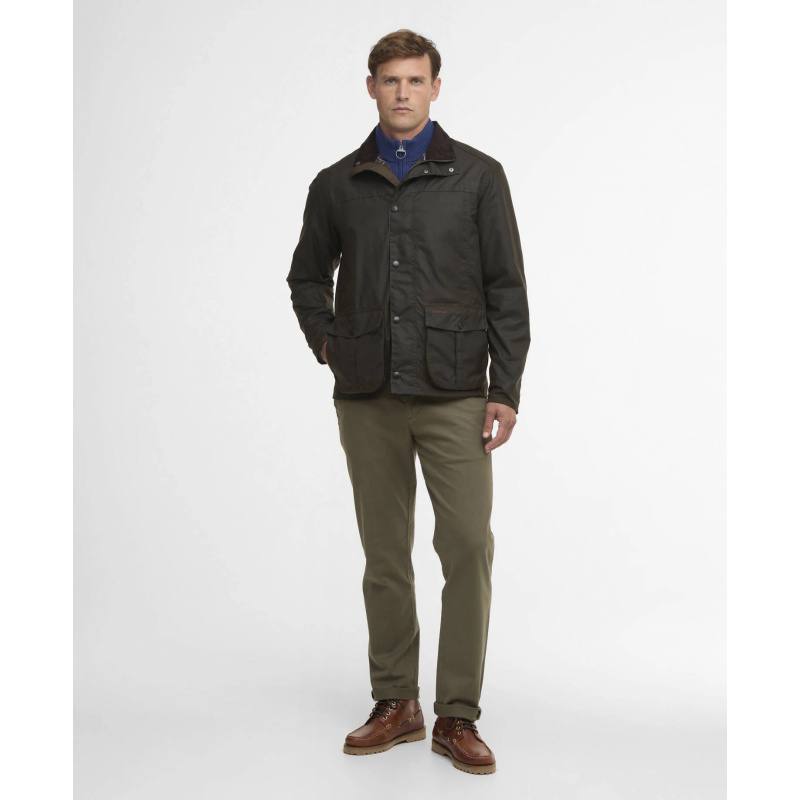 BARBOUR Wachsjacke Sander Olive