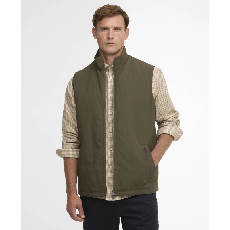 BARBOUR Weste Hepscott Olive