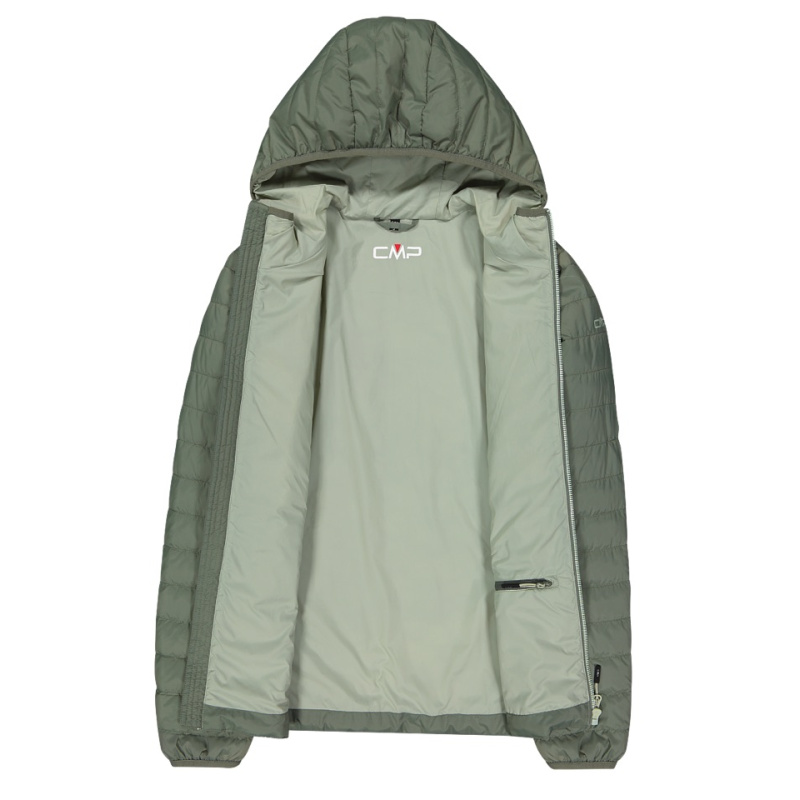 CMP Wattierte Steppjacke mit Kapuze für Damen