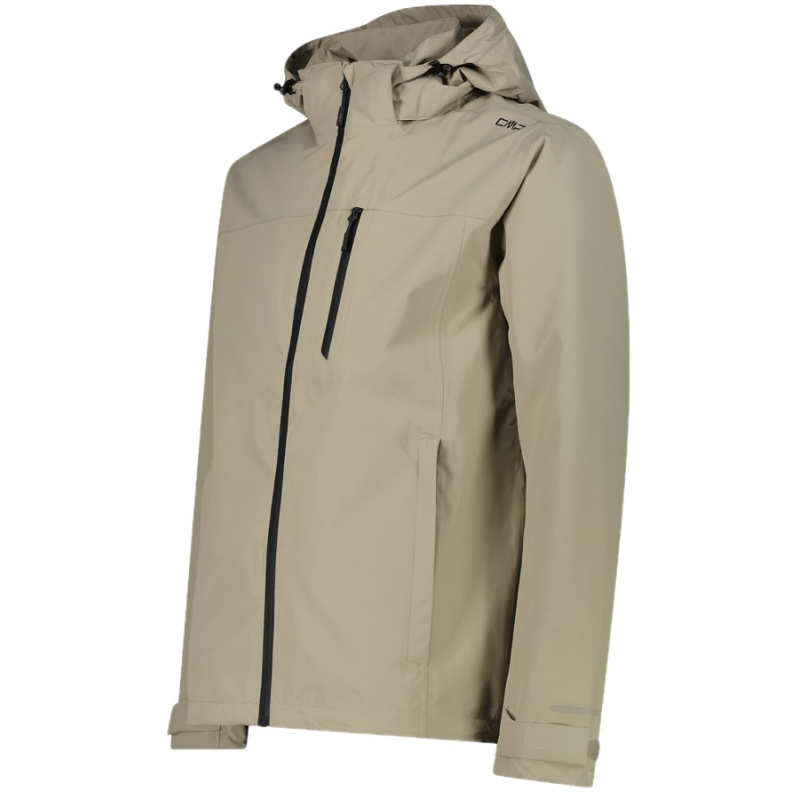 CMP Wasserdichte Ripstopjacke für Herren Beige