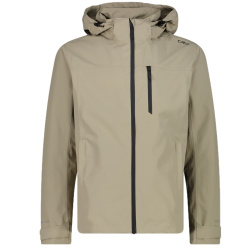 CMP Wasserdichte Ripstopjacke für Herren Beige