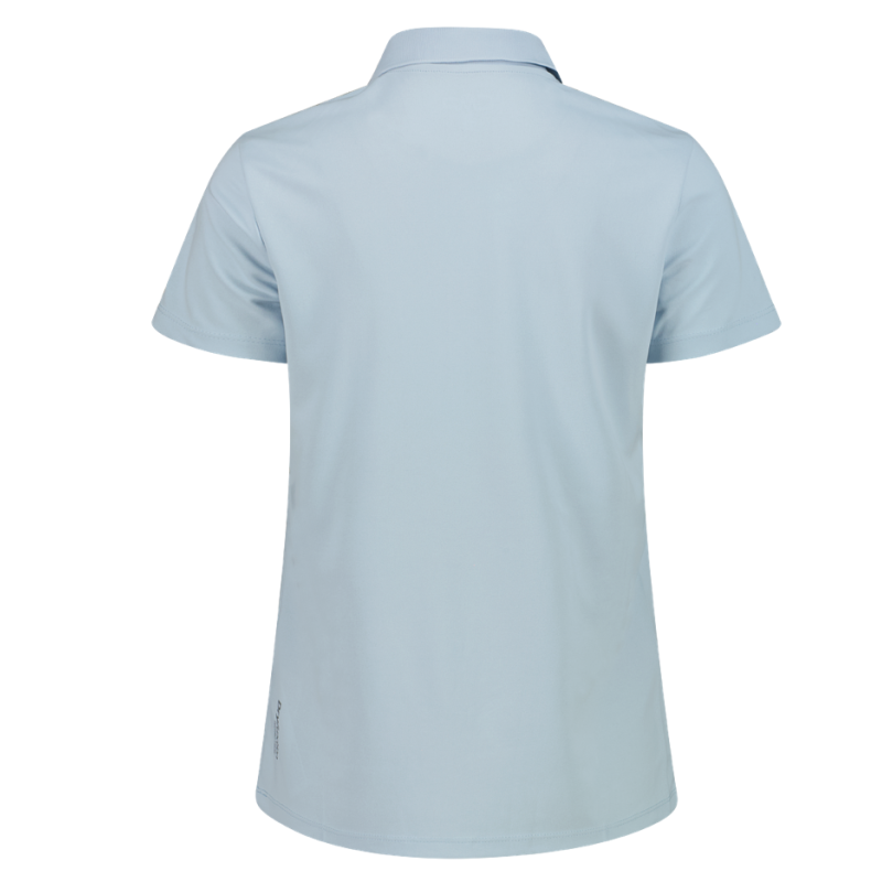 CMP Einfarbiges Pique-Poloshirt Sky Blue