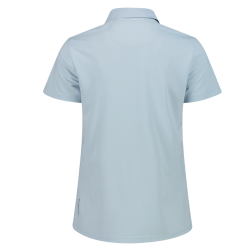 CMP Einfarbiges Pique-Poloshirt Sky Blue