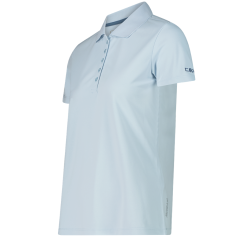 CMP Einfarbiges Pique-Poloshirt Sky Blue