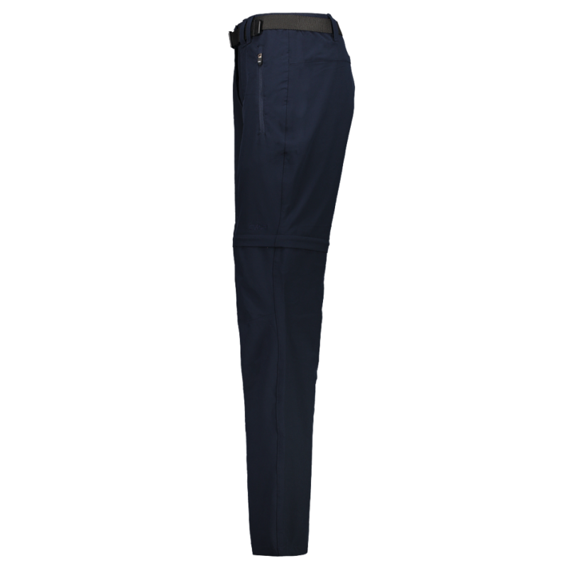 CMP Damen-Zip-Off-Trekkinghose Schwarz Blau