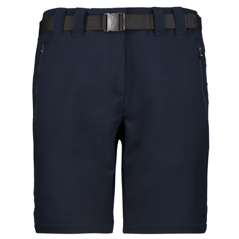 CMP Damen-Zip-Off-Trekkinghose Schwarz Blau