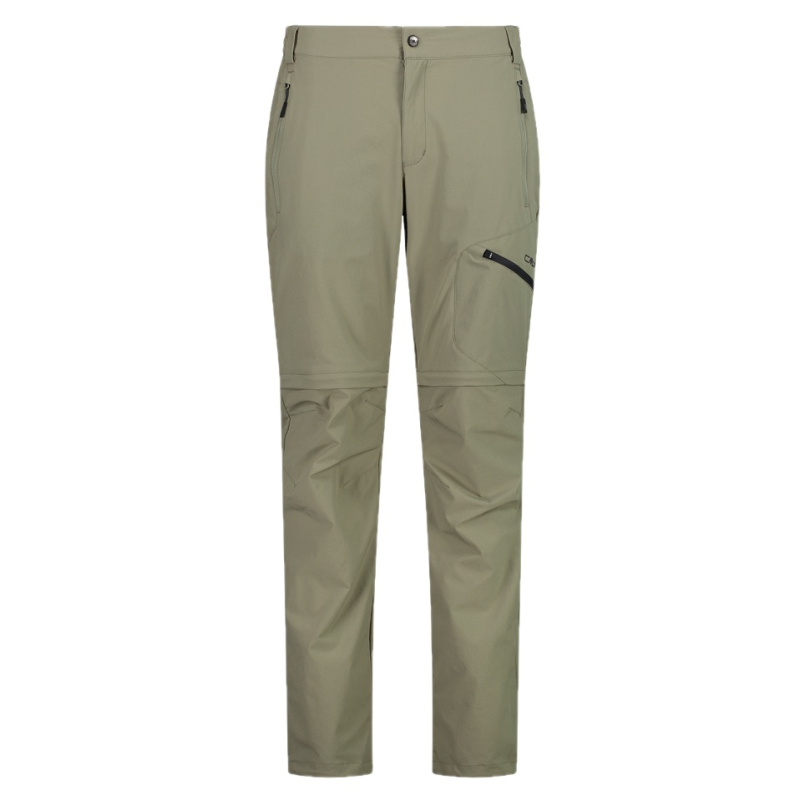 CMP Herren 4-Wege-Stretch-Wanderhose mit Zip-Off-Funktion Sage
