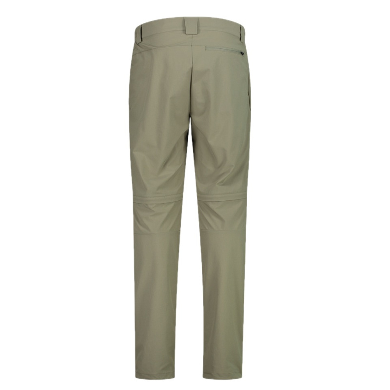 CMP Herren 4-Wege-Stretch-Wanderhose mit Zip-Off-Funktion Sage