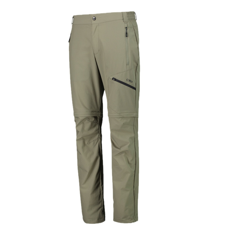 CMP Herren 4-Wege-Stretch-Wanderhose mit Zip-Off-Funktion Sage