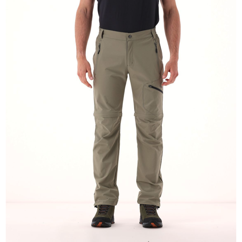 CMP Herren 4-Wege-Stretch-Wanderhose mit Zip-Off-Funktion Sage