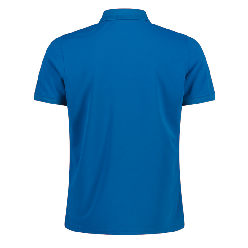 CMP Einfarbiges Funktions-Poloshirt Pacific Blue