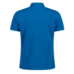 CMP Einfarbiges Funktions-Poloshirt Pacific Blue