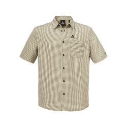SCHÖFFEL CIRC Shirt Style Dalfoss MEN Beige-Black