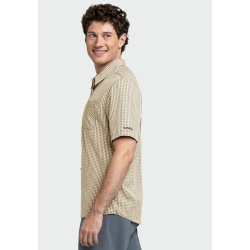 SCHÖFFEL CIRC Shirt Style Dalfoss MEN Beige-Black